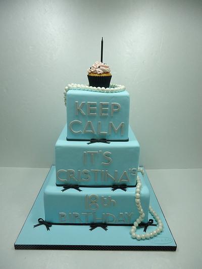 Keep calm! - Cake by Diletta Contaldo