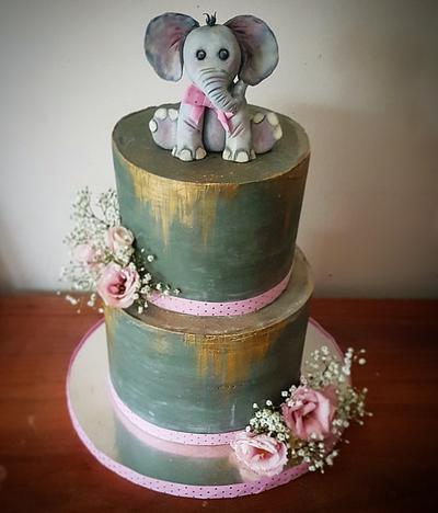 Baby shower cake - Cake by Stacys cakes