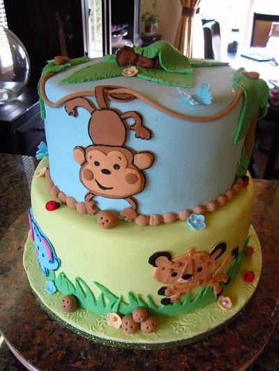 Jungle fun - Cake by Frostilicious Cakes & Cupcakes
