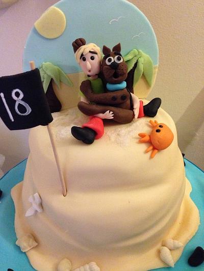 Scooby doo cake  - Cake by nikki 