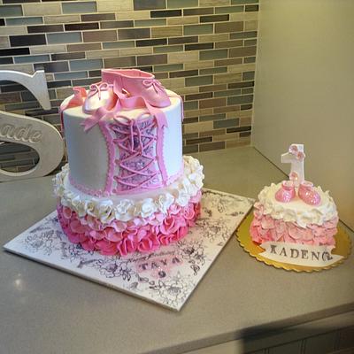Little ballerina - Cake by LynSS