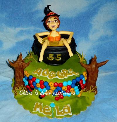 bubble wich saga cake - Cake by Chiara Giurintano