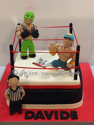 Wrestling cake - Cake by Chicca D'Errico
