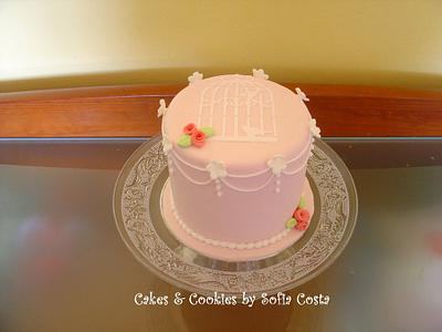Cute mini cake - Cake by Sofia Costa (Cakes & Cookies by Sofia Costa)