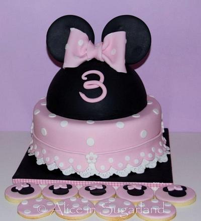 Minnie set - Cake by Chicca D'Errico