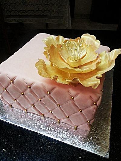 Anniversary Cake - Cake by TheCupcakeShop