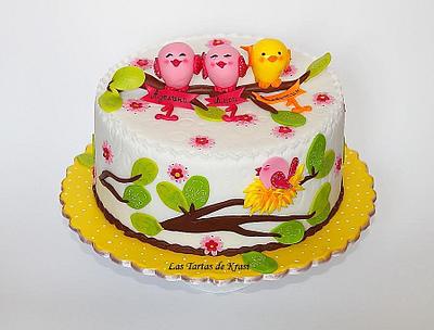 Sweet Tweet Bird cake - Cake by Cake boutique by Krasimira Novacheva
