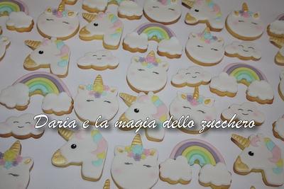 unicorn cookies - Cake by Daria Albanese