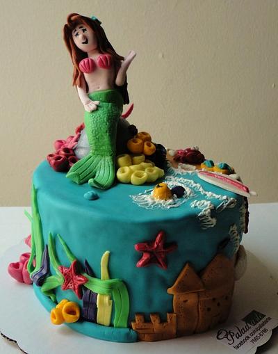 Mermaid cake - Cake by Paladarte El Salvador
