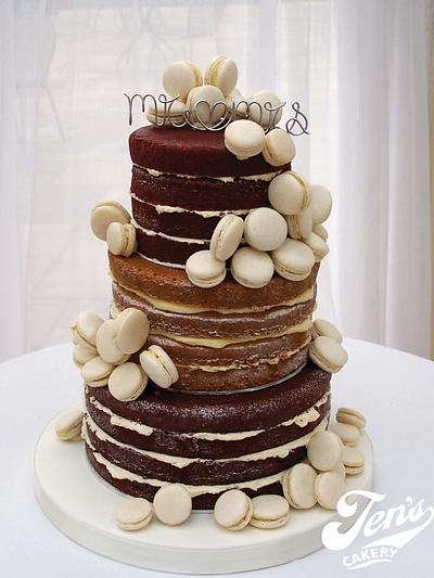 Macaron cake - Cake by Jen's Cakery