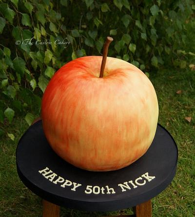 Giant Apple - Cake by The Custom Cakery