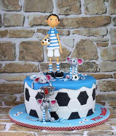 Imre loves football..... :-) - Cake by leonietje