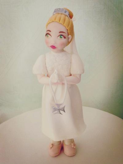 A christening Angel! - Cake by Ele Lancaster