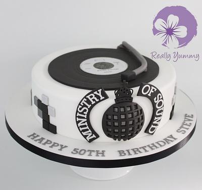 Ministry of Sound cake - Cake by Really Yummy