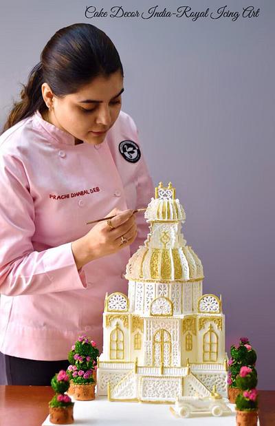 Petite Palace in Royal icing  - Cake by Prachi Dhabaldeb