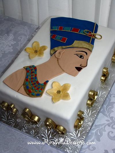 Nefertiti - Cake by Mira - Mirabella Desserts