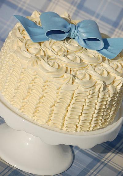 Ruffles and Roses - Cake by Lesley Wright