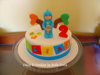 Pocoyo and the master key - Cake by Sofia Costa (Cakes & Cookies by Sofia Costa)