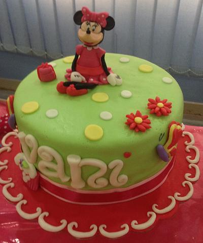 Minnie Mouse Birthday Cake - Cake by YummYum