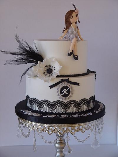Great Gatsby cake - Cake by Magical Cakes