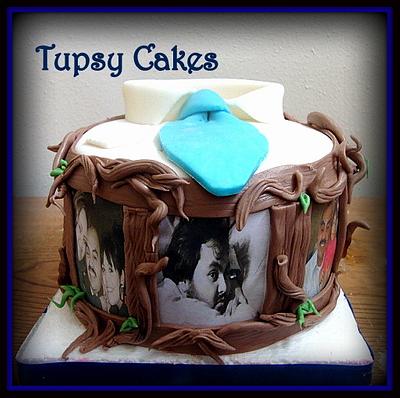 oak  tree  cake  for my dad  - Cake by tupsy cakes