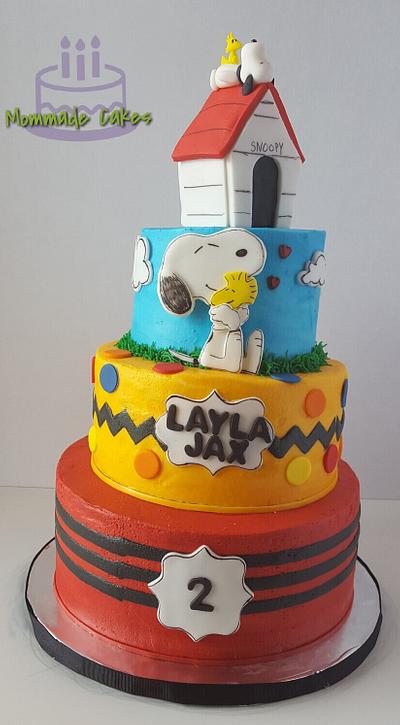 Snoopy - Cake by Mommade Cakes 