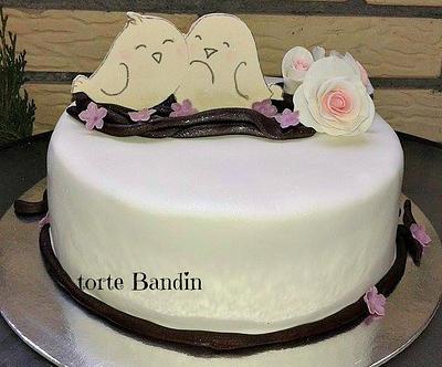 love birds cake - Cake by Sanja 