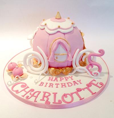 Cinderella Pumpkin Cake - Cake by Claire Lawrence