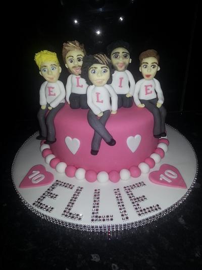 one direction  - Cake by Tracy's Treats