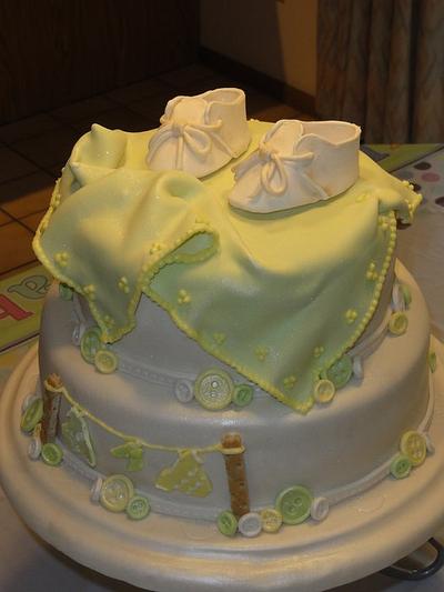Baby Shower Cake - Cake by Kassie Smith