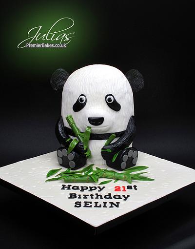 21st Birthday Panda Cake - Cake by Premierbakes (Julia)