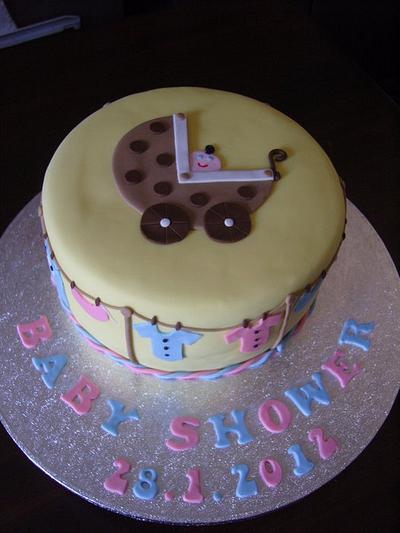 Baby Shower Cake - Cake by Veronika
