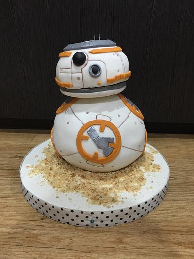 Bb 8 cake - Cake by DixieDelight by Lusie Lioe