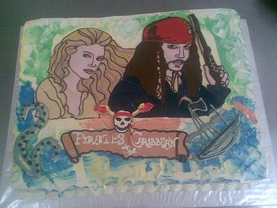 Pirates of the caribbean - Cake by Natasa Ognjevic