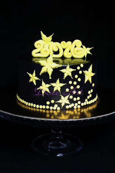 Happy New year 2016  - Cake by Magda Martins - Doce Art