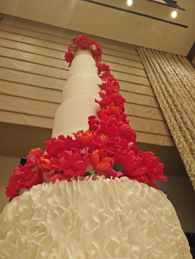 wedding cake giant - Cake by Rabarbar_cakery