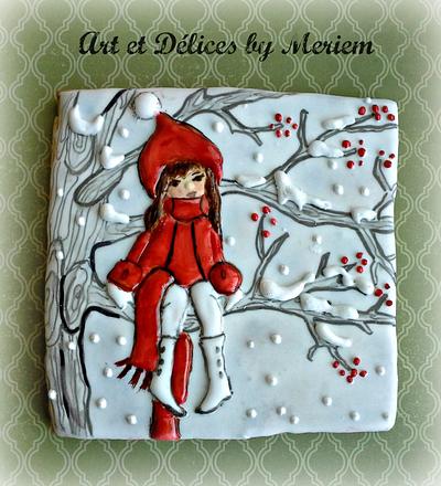 Winter - Cake by artetdelicesbym