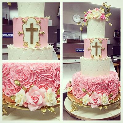 Pink Communion  - Cake by Bryson Perkins