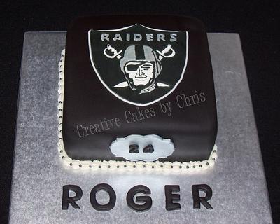Raiders Cake - Cake by Creative Cakes by Chris