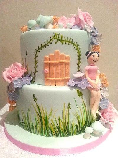 fairy garden - Cake by Martina Kelly