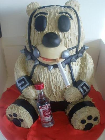 Bad Bear  - Cake by TracyLouX  