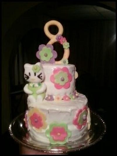 Birthday Cake - Hello Kitty - Cake by Shylonda Waters