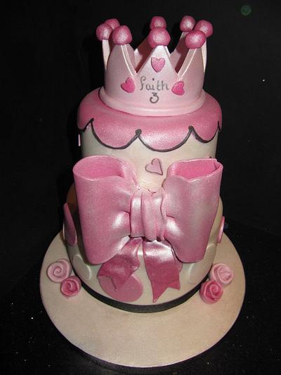 princess 5  - Cake by d and k creative cakes