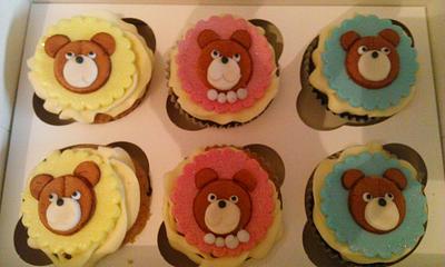 Teddy bear cupcakes - Cake by Little monsters Bakery