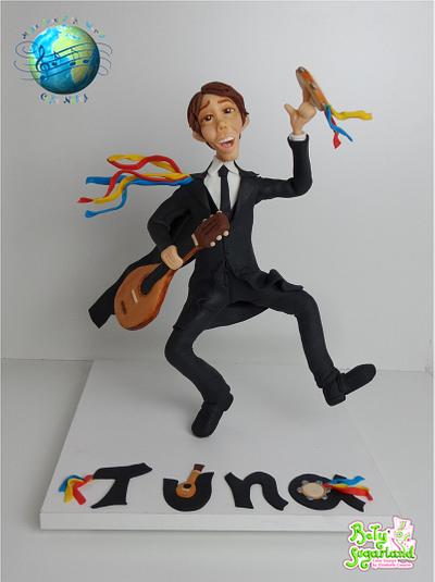 "Academic Tuna Guy" - Music Around the World - Cake notes - Cake by Bety'Sugarland by Elisabete Caseiro 