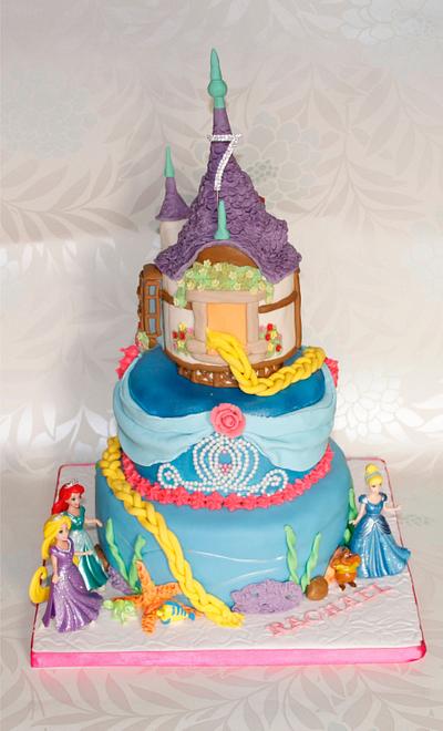 Princesses Cake - Cake by Embellishcandc