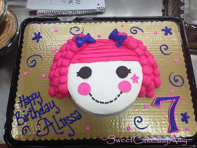 LaLaLoopsy in Buttercream - Cake by Amy Erb