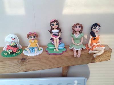Cake toppers - Cake by Sweet Lakes Cakes