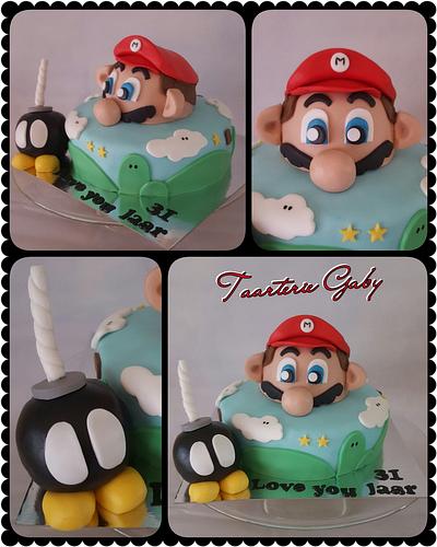 Super Mario cake  - Cake by Gaabykuh
