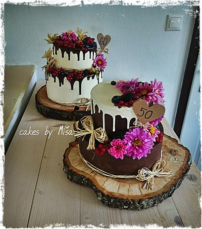 Drip cakes - Cake by CakesByMisa